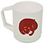 URBN-CHEF 260ml Set of 5 Kids Reusable Plastic Drinking Mugs Cups Handle Assorted Animal Design Set