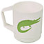 URBN-CHEF 260ml Set of 5 Kids Reusable Plastic Drinking Mugs Cups Handle Assorted Animal Design Set
