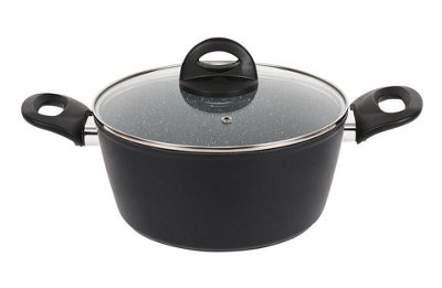 URBN CHEF 28cm Diameter Large Wok Forged Aluminum Cookware