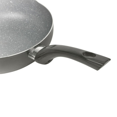 URBN-CHEF Aluminium Induction 24cm Deep Frying Pan With Fry Basket Cookware