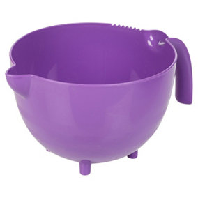 URBN-CHEF Height 30cm 2.5L Large Purple Plastic Mixing Measuring & Dispensing Jug Pitcher with Pouring Spout Kitchen