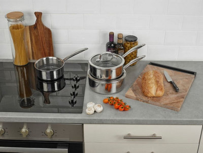 URBN-CHEF Non-Stick Saucepans, Milkpan, Casserole Jersey