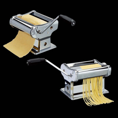 URBNCHEF 20cm Width Metal Fresh Pasta Maker Craft Spaghetti Lasagne ...