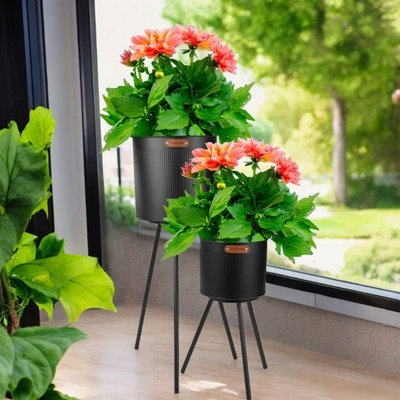 H&amp;O.cp Plants pot TYPE-001：M（口径φ14cm）セット H&O.cp Plants pot TYPE-001：S（口径φ12cm） | outdoor MIL's
