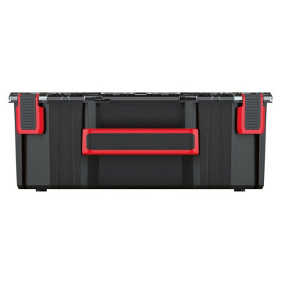 URBNLIVING 10.5cm Height DIY Compartment Parts Storage Organiser Cabinet Screws Carry Case Tool Box Small Tall - 3