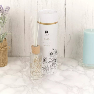 URBNLIVING 100ml Basil Honey Home Fragrance Air Freshener Reed Diffuser Aromatic Perfume Scent - 4