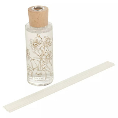 URBNLIVING 100ml Basil Honey Home Fragrance Air Freshener Reed Diffuser Aromatic Perfume Scent - 5