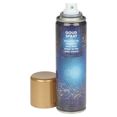 URBNLIVING 150ml Gold Decorative Lacquer airbrush Bottle Festive Craft Metallic Colour Decor