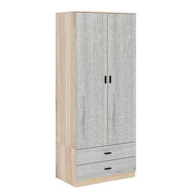 180cm wardrobe on sale with drawers