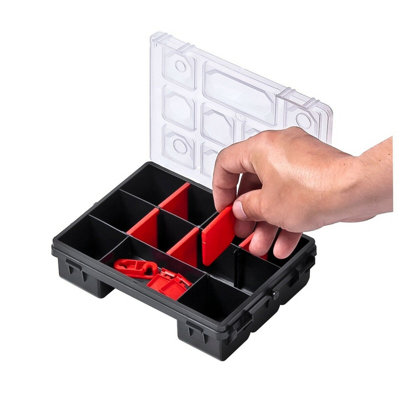 URBNLIVING 200 DIY Tool Storage Box Compartment Organizer Case Box