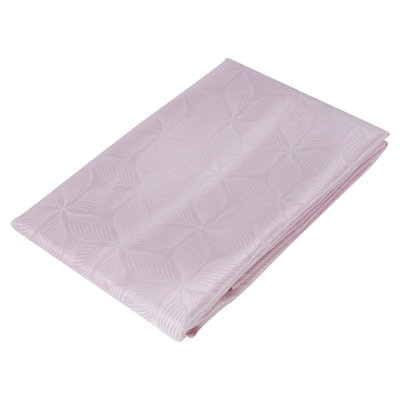 URBNLIVING 220x150cm Damask Floral Jacquard Tablecloths Pink Rectangle Oblong Table Cloth Tableware Dining