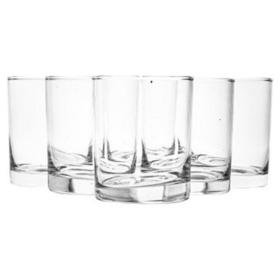 URBNLIVING 245ml Whiskey Cocktail Glasses Set of 6