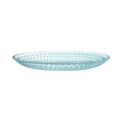URBNLIVING 25cm Diameter Tempered Glass Dinnerware Set of 18 Pcs