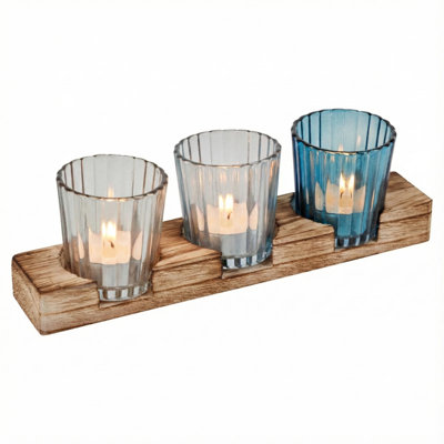 Orkaan Kaarsenhouders Glas Theelicht Kaarshouders Pijlerkaarsen Centerpieces Decoration No 1