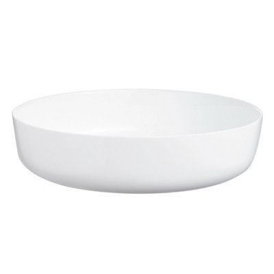 URBNLIVING 30cm Diameter White Serving Bowl Food Dishes - 3