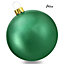 URBNLIVING 45cm Green Inflatable Christmas Bauble Ball Decoration Xmas Tree Outdoor Hanging Ornaments