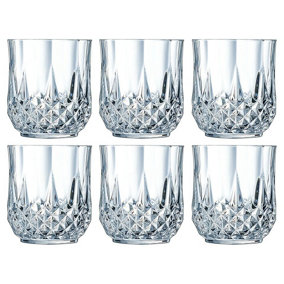 URBNLIVING 45ml Eclat Cristal D'Arques Shot Glass Set of 6