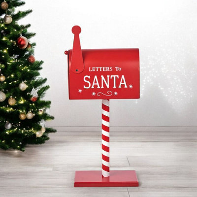 Wamika Rennes De Noël Welcome Magnétique Boîte Aux Lettres Boîte Aux Lettres Coque Stratifiées, Snow Flocon De Neige Rouge Taille Standard Makover Mailwrap Garden Home Decor 64.7x52.8cm Multicolore