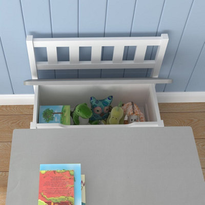 URBNLIVING 53cm Height Wooden Children's Kids Toddlers Table, - Main Image