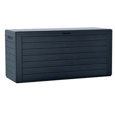 Keter Signature Walnut opbergbox tuin 630 liter kopen? Kussenboxen