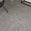 URBNLIVING 60cm Square Marble Effect Vinyl Floor Tiles Self Adhesive Flooring Planks Lino(Wood Grey)