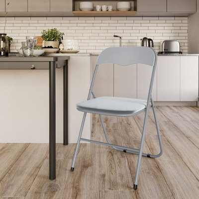 Acrylic Folding Chair With Metal Frame Manufacturer And