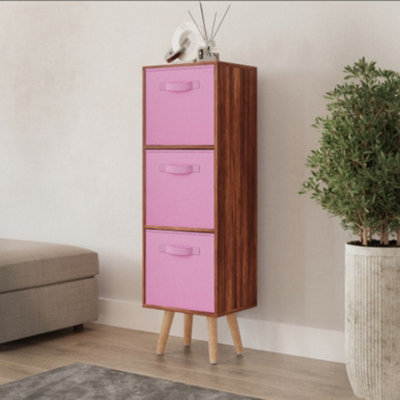 Stylish 4 Tier Bookcase - 30x23.5x106cm Beech - Durable Chipboard - Multiple Finishes - Easy Assembly - Free Shipping main image 0