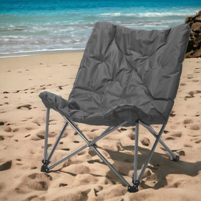 Folding chair with shoulder strap sale