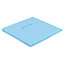 URBNLIVING Height 24cm Collapsible Sky Blue Cube Medium Storage Boxes Kids Toys Carry Handles Basket Bits Bobs Organise