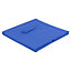 URBNLIVING Height 27cm Collapsible Dark Blue Cube Large Storage Boxes Kids Toys Carry Handles Basket Bits Bobs Organise