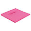 URBNLIVING Height 27cm Collapsible Dark Pink Cube Large Storage Boxes Kids Toys Carry Handles Basket Bits Bobs Organise