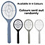 URBNLIVING Height 45cm Electric Fly Zapper Racquet Insect Wasp Mosquitoes Pest Squatter Killer Catcher