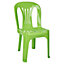 URBNLIVING Height 54cm Colour Green Kids Plastic Chair Activity Furniture Toddler Child Party Toy Play Set