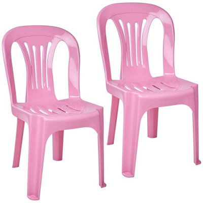 Pink perspex chair hot sale