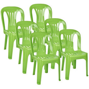 Green Plastic Gaming Chairs Furniture B Q