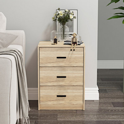 3 drawer nightstand wood hotsell