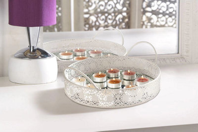 URBNLIVING Set of 18 Fir Scented Tea light Candles