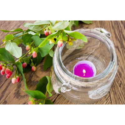 URBNLIVING Set of 18 Raspberry Cloud Scented Tea light Candles - 5