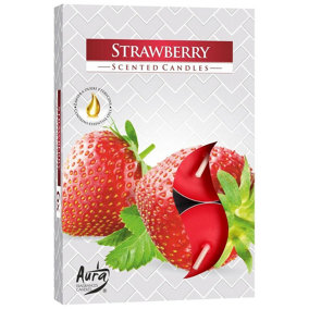 URBNLIVING Set of 18 Strawberry Scented Tea light Candles