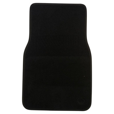 URBNLIVING Set of 4 Universal Car Luxury Durable Mats Tailored Front & Rear in Black Colour