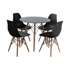 Plastic table deals and chairs b&q