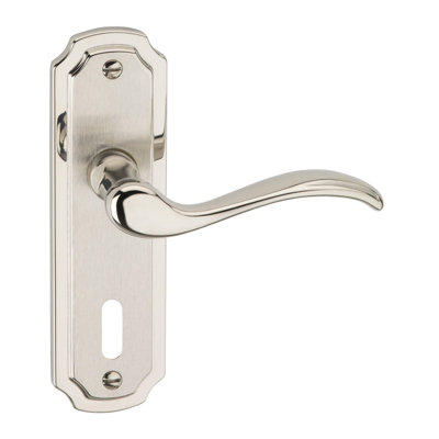 URFIC 1 Pair (2 Handles) Constance Dual Tone Lever Lock Handle PN/SN ...