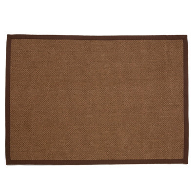 Urmston Sisal Jute 120x170cm Brown Colour Tiger Eye Rug