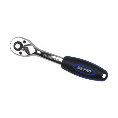 US PRO 1/4" Drive Curved Offset Ratchet 72 Teeth 4162