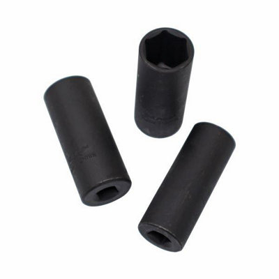 thumbnail image 2 of Genius Tools 7Piece 3/8" Dr. SAE Swivel Impact Socket Set 2 of 10