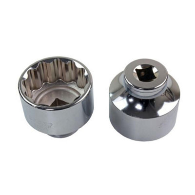 US PRO 3/4" Dr 12pt 65mm Socket X 1, Ideal For Transit Hub Nuts 1487