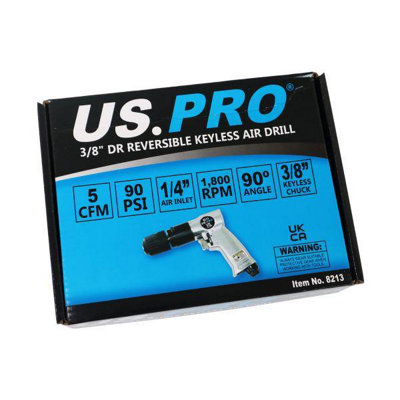 US Pro 3/8" Air Butterfly Wrench Mini Gun – 102NM Torque, 10,000 RPM