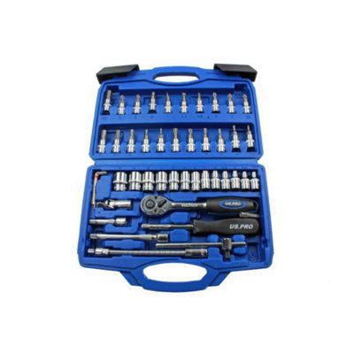 US PRO 46 Piece 1/4