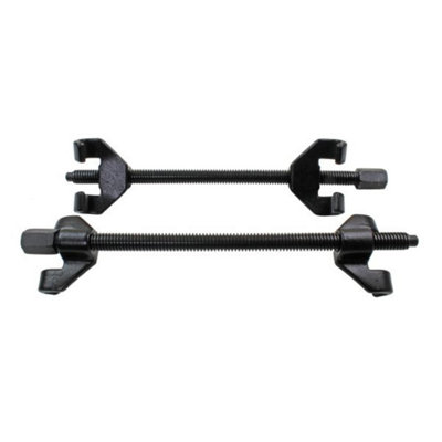 BlueSpot Heavy Duty Coil Spring Compressor Set – 2pc Pin Type Suspension Clamps