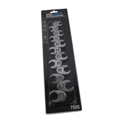 Universal AM SAE Crow Foot Wrench Set; 10-Piece Set - Free Shipping